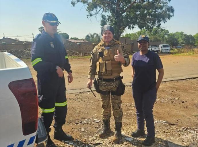 CCTV footage shows murdered whistle-blower, Marius van der Merwe talking to his killers